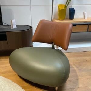 PALLONE - Fauteuil en cuir