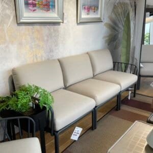 KOMODO 3 places- Fauteuil modulaire outdoor